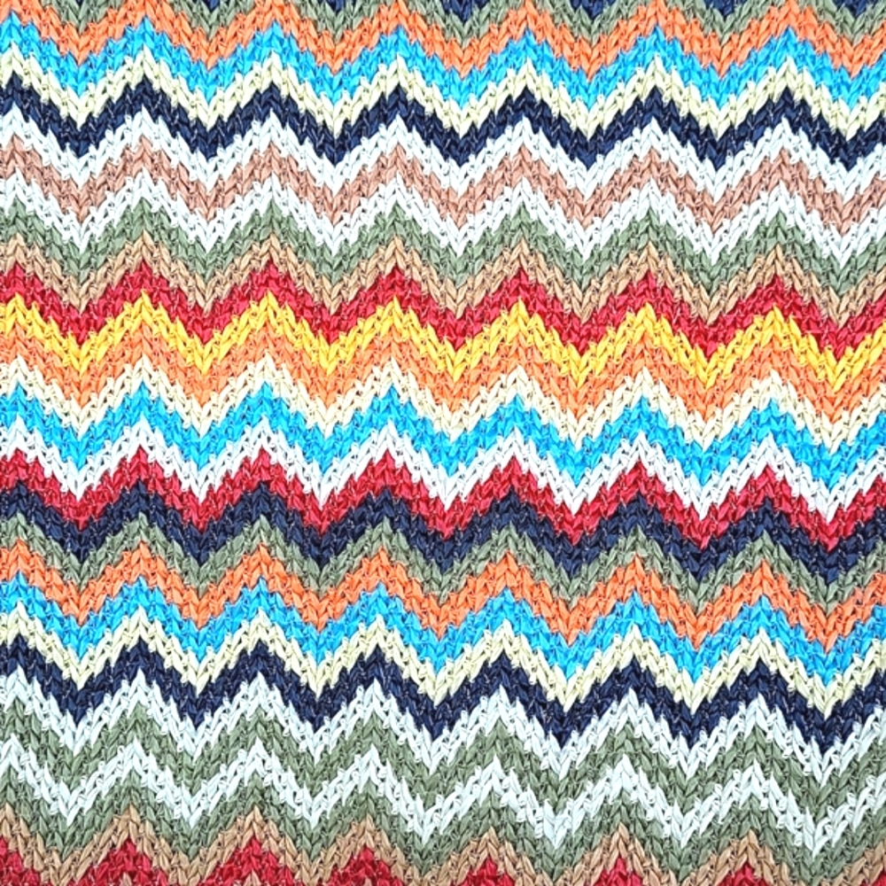 Ladies Multicolored Handbags, Zigzag Pattern, 1 L… - image 6